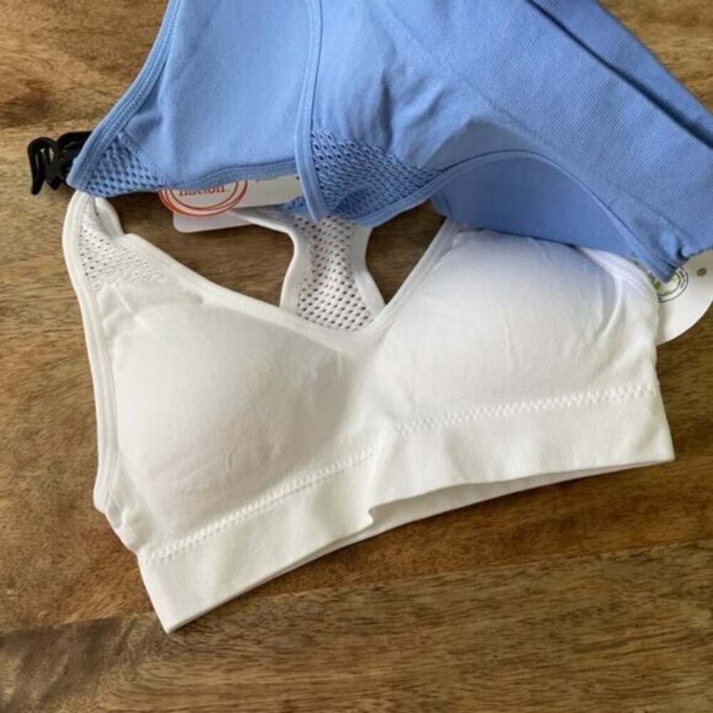 5/$20 NEW 2Pk S Girls Racerback Sports Bra Set - Picture 3 of 6